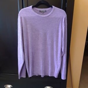 M&S Man XL Purple Pullover Sweater